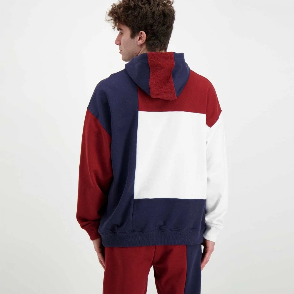TOMMY JEANS FELPA CON CAPPUCCIO COLOR BLOCK Multicolor - immagine 4