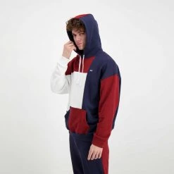 TOMMY JEANS FELPA CON CAPPUCCIO COLOR BLOCK Multicolor -Offerta Economica Novità tommy jeans dm0dm12349 felpa con cappuccio color block casual uomo 045116901 c87 5