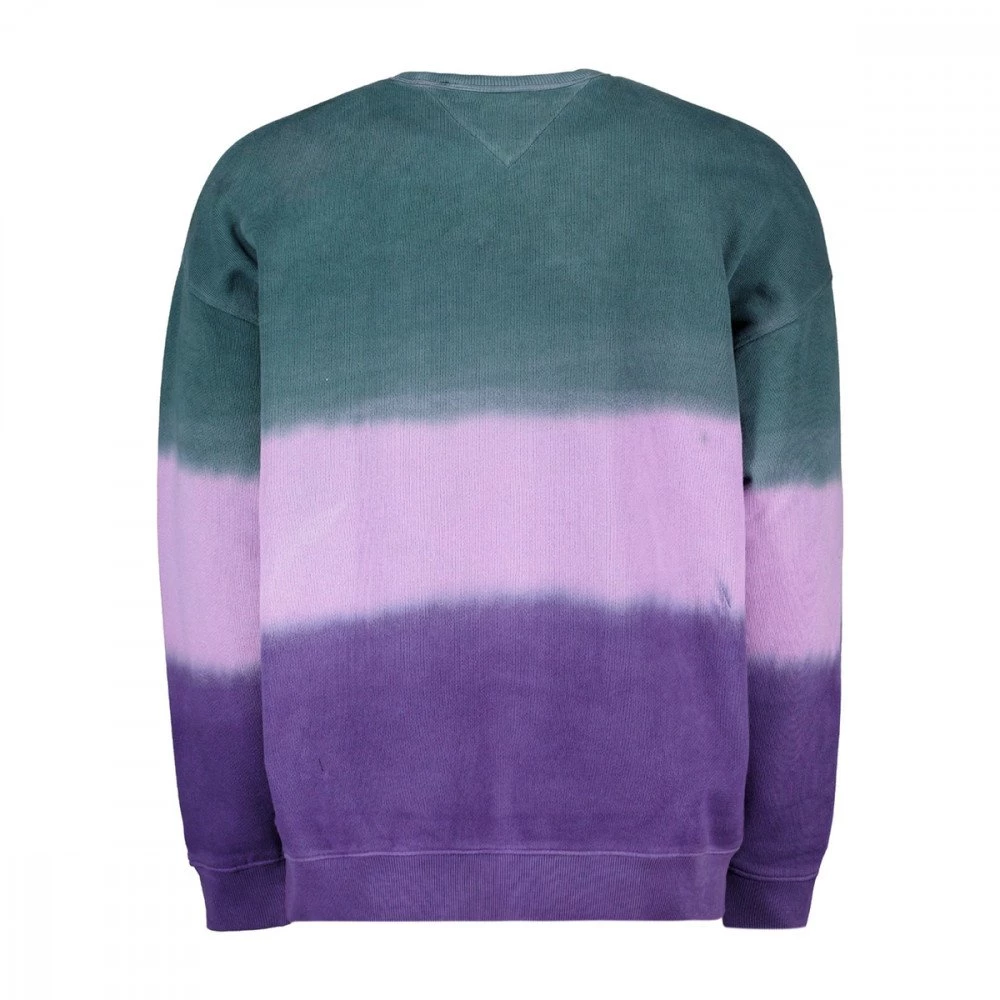 TOMMY JEANS FELPA GIROCOLLO TIE DYE Multicolor 4 TOMMY JEANS FELPA GIROCOLLO TIE DYE Multicolor - immagine 2