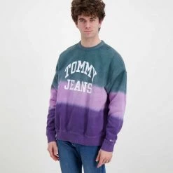 TOMMY JEANS FELPA GIROCOLLO TIE DYE Multicolor 10 TOMMY JEANS FELPA GIROCOLLO TIE DYE Multicolor -Offerta Economica Novità tommy jeans dm0dm12377 felpa girocollo tie dye casual uomo 045117101 vlk 3
