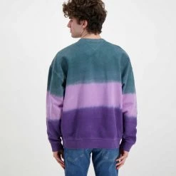 TOMMY JEANS FELPA GIROCOLLO TIE DYE Multicolor 11 TOMMY JEANS FELPA GIROCOLLO TIE DYE Multicolor -Offerta Economica Novità tommy jeans dm0dm12377 felpa girocollo tie dye casual uomo 045117101 vlk 4
