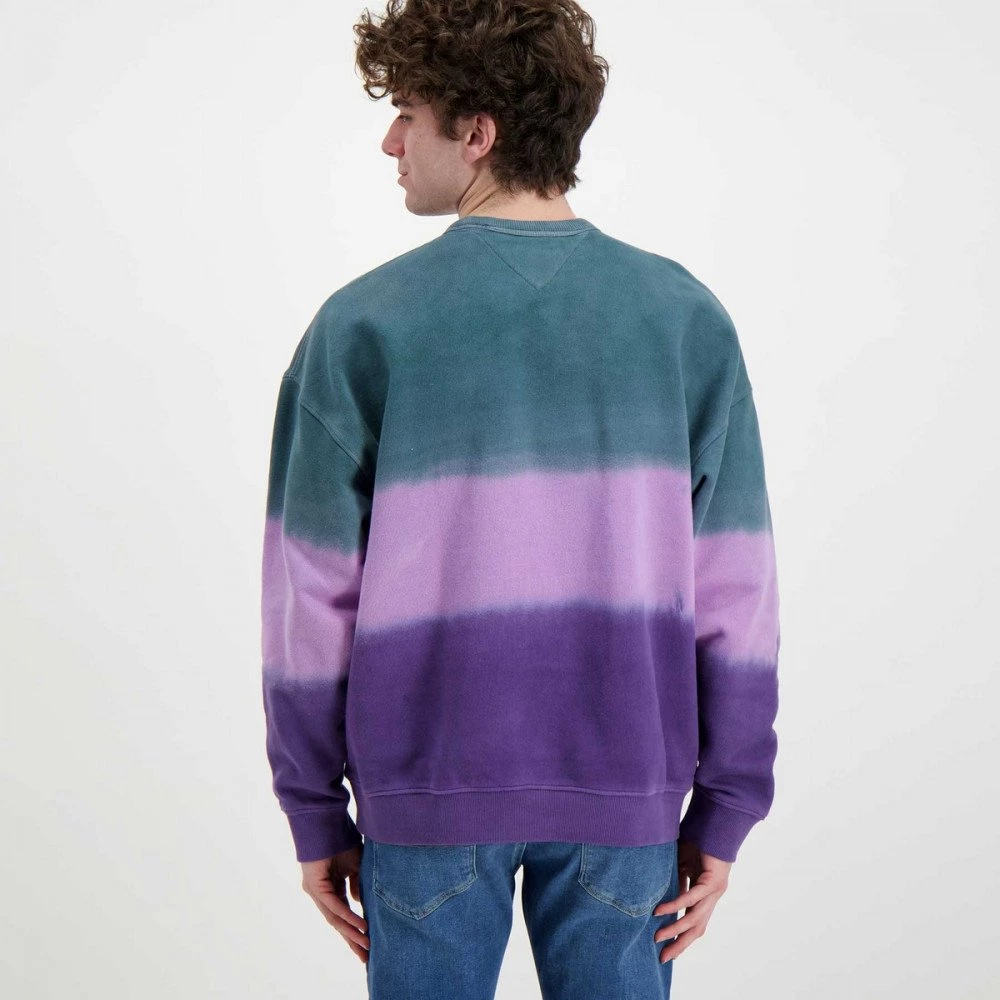 TOMMY JEANS FELPA GIROCOLLO TIE DYE Multicolor 6 TOMMY JEANS FELPA GIROCOLLO TIE DYE Multicolor - immagine 4