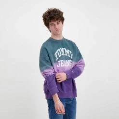 TOMMY JEANS FELPA GIROCOLLO TIE DYE Multicolor 12 TOMMY JEANS FELPA GIROCOLLO TIE DYE Multicolor -Offerta Economica Novità tommy jeans dm0dm12377 felpa girocollo tie dye casual uomo 045117101 vlk 5