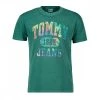 TOMMY JEANS T-SHIRT COLLEGIATE TIE DYE Verde 2 TOMMY JEANS T-SHIRT COLLEGIATE TIE DYE Verde -Offerta Economica Novità tommy jeans dm0dm12411 t shirt collegiate tie dye casual uomo 045117301 l6n 1