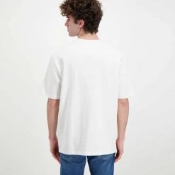 TOMMY JEANS T-SHIRT TOMMY COLLEGIATE Bianco 9 TOMMY JEANS T-SHIRT TOMMY COLLEGIATE Bianco -Offerta Economica Novità tommy jeans dm0dm12856 t shirt tommy collegiate casual uomo 045110401 ybr 3