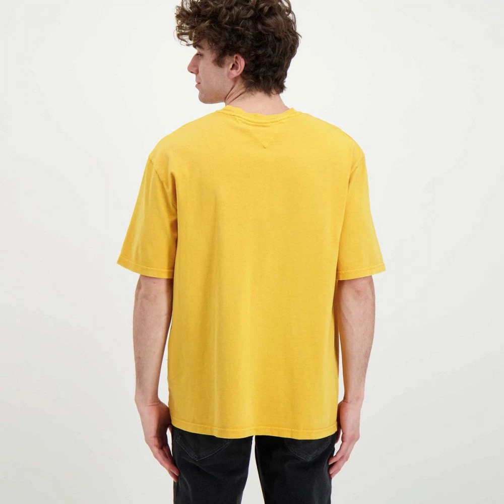 TOMMY JEANS T-SHIRT TOMMY COLLEGIATE Giallo 5 TOMMY JEANS T-SHIRT TOMMY COLLEGIATE Giallo - immagine 3