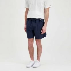 TOMMY JEANS BERMUDA BELTED BEACH Blu -Offerta Economica Novità tommy jeans dm0dm13236 bermuda belted beach casual uomo 045112001 c87 4