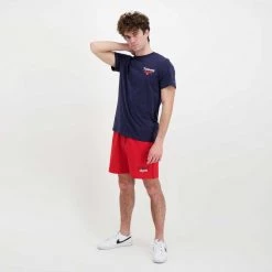 TOMMY JEANS BERMUDA ENTRY GRAPHIC SHORT Rosso -Offerta Economica Novità tommy jeans dm0dm13342 bermuda entry graphic short casual uomo 045112401 xnl 5