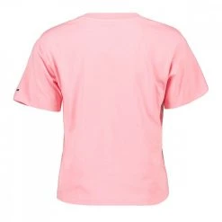 TOMMY JEANS T-SHIRT LINEAR LOGO DONNA Rosa 5 TOMMY JEANS T-SHIRT LINEAR LOGO DONNA Rosa -Offerta Economica Novità tommy jeans dw0dw10057 t shirt linear logo donna casual donna 045112601 the 2