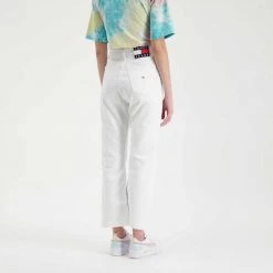 TOMMY JEANS JEANS HARPER FLARE DONNA Bianco -Offerta Economica Novità tommy jeans dw0dw12385 jeans harper flare donna casual donna 045112801 1ce 5