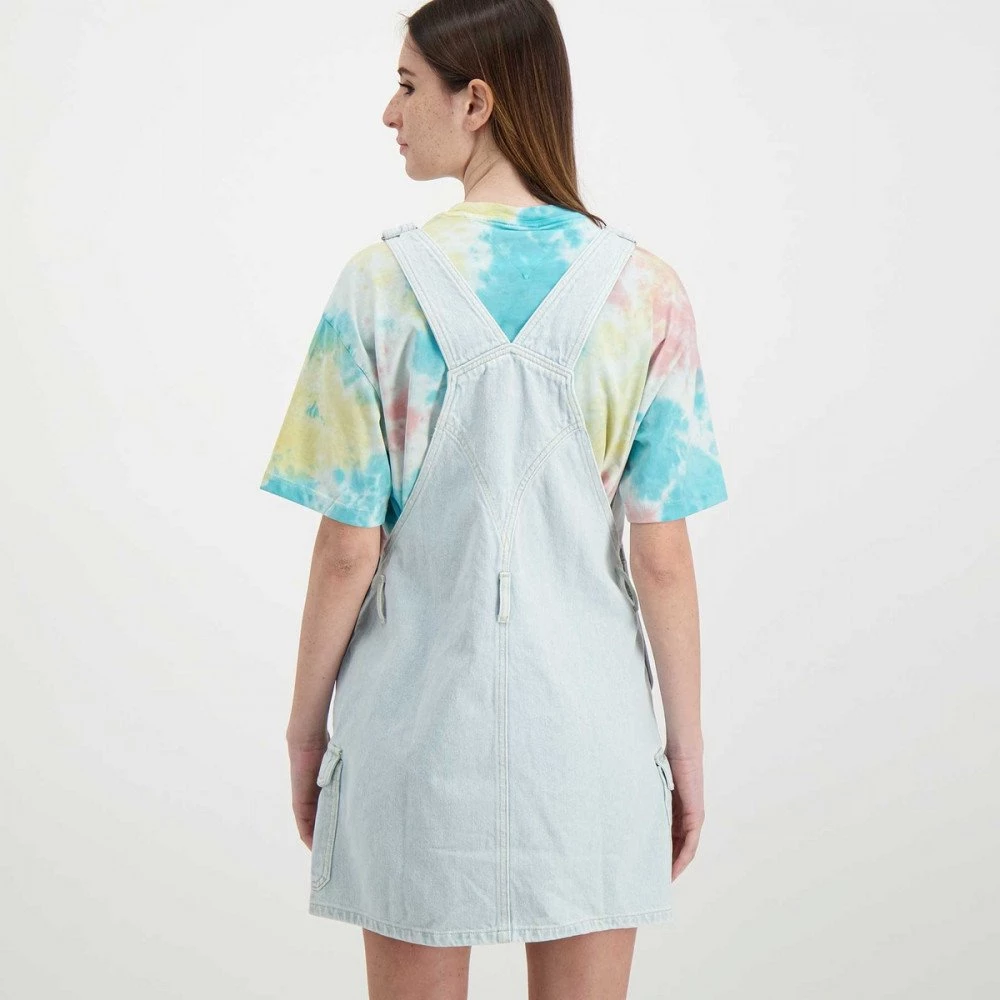 TOMMY JEANS SALOPETTE IN DENIM DONNA Azzurro 6 TOMMY JEANS SALOPETTE IN DENIM DONNA Azzurro - immagine 4