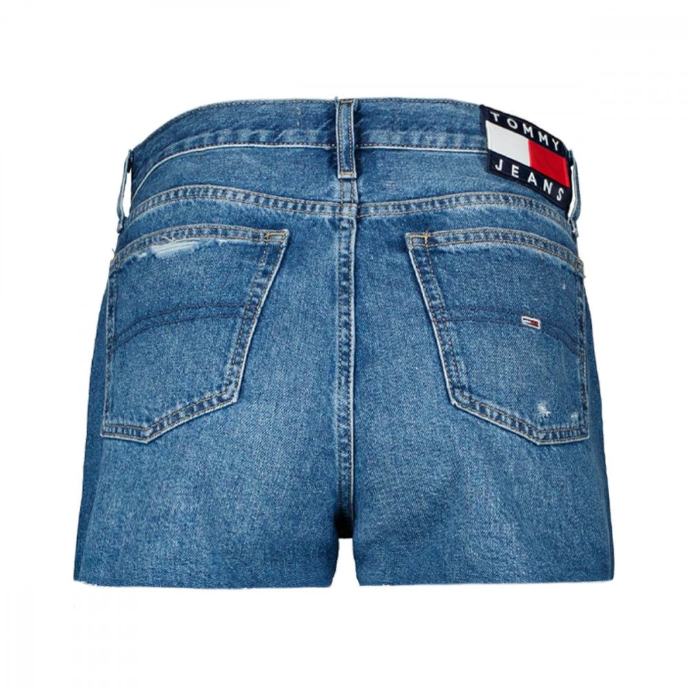 TOMMY JEANS BERMUDA MOM DONNA Blu 5 TOMMY JEANS BERMUDA MOM DONNA Blu - immagine 3