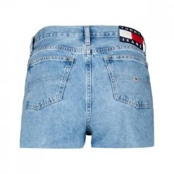 TOMMY JEANS BERMUDA MOM DONNA Azzurro -Offerta Economica Novità tommy jeans dw0dw12458 bermuda mom donna casual donna 045113201 1ab 3