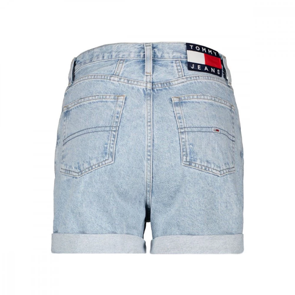 TOMMY JEANS BERMUDA DENIM MOM DONNA 5 TOMMY JEANS BERMUDA DENIM MOM DONNA - immagine 3