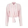 TOMMY JEANS CAMICIA CON NODO DONNA Bianco, Rosa -Offerta Economica Novità tommy jeans dw0dw12901 camicia con nodo donna casual donna 045115501 the 1