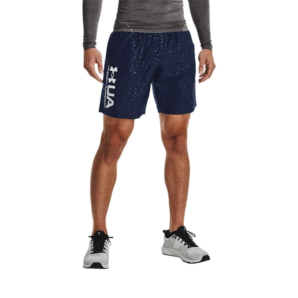 UNDER ARMOUR SHORT WOVEN EMBOSS Blu 5 UNDER ARMOUR SHORT WOVEN EMBOSS Blu - immagine 3