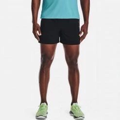 UNDER ARMOUR SHORT SPEEDPOCKET 5'' Nero -Offerta Economica Novità under armour 1361486 short speedpocket 5 abbigliamento running uomo 042857101 001 3