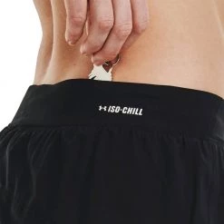 UNDER ARMOUR SHORT ISOCHILL 2IN1 DONNA Nero -Offerta Economica Novità under armour 1361582 short isochill 2in1 donna abbigliamento running donna 044938801 001 5