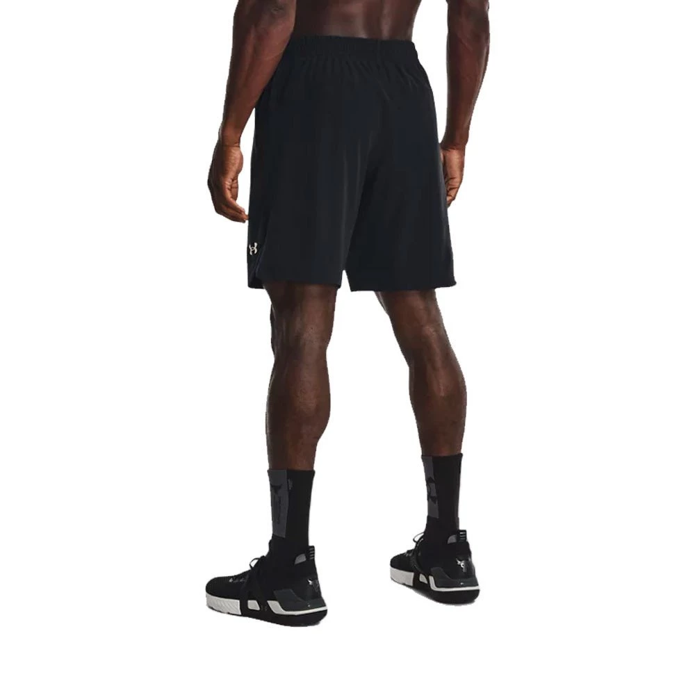 UNDER ARMOUR SHORT WOVEN PROJECT ROCK Nero 6 UNDER ARMOUR SHORT WOVEN PROJECT ROCK Nero - immagine 4