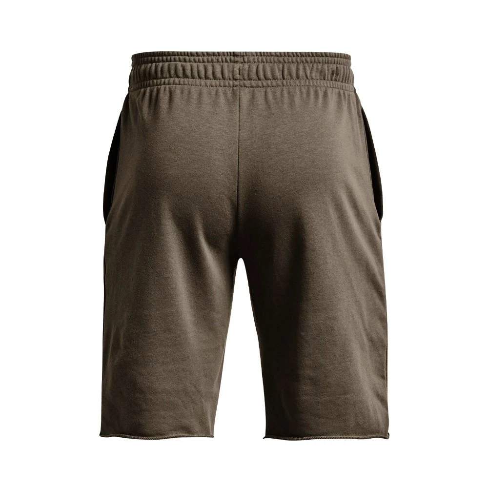 UNDER ARMOUR SHORT RIVAL TERRY Verde 4 UNDER ARMOUR SHORT RIVAL TERRY Verde - immagine 2