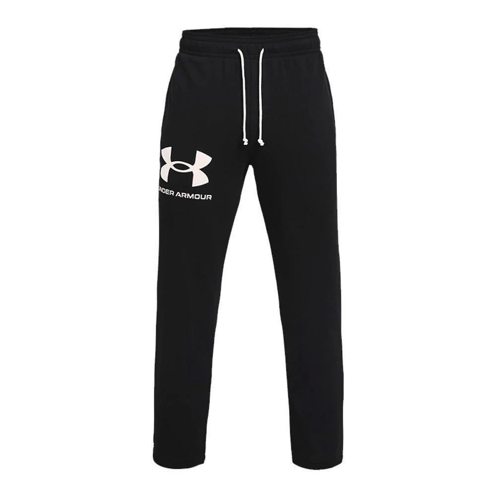 UNDER ARMOUR PANTALONI RIVAL TERRY Nero 3 UNDER ARMOUR PANTALONI RIVAL TERRY Nero