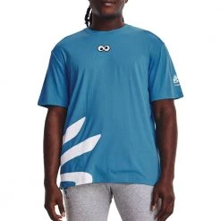 UNDER ARMOUR T-SHIRT CURRY HINT OF COOKIE -Offerta Economica Novità under armour 1366619 t shirt curry hint of cookie abbigliamento basket uomo 043571101 422 3