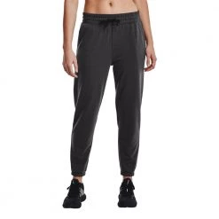UNDER ARMOUR PANTALONI CON POLSINO RIVAL TERRY DONNA Grigio -Offerta Economica Novità under armour 1369854 rival terry jogger abbigliamento training e palestra donna 046617701 010 3