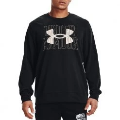 UNDER ARMOUR FELPA GIROCOLLO LOGO RIVAL TERRY Nero 9 UNDER ARMOUR FELPA GIROCOLLO LOGO RIVAL TERRY Nero -Offerta Economica Novità under armour 1370391 felpa girocollo logo rival terry abbigliamento training e palestra uomo 044904101 001 3