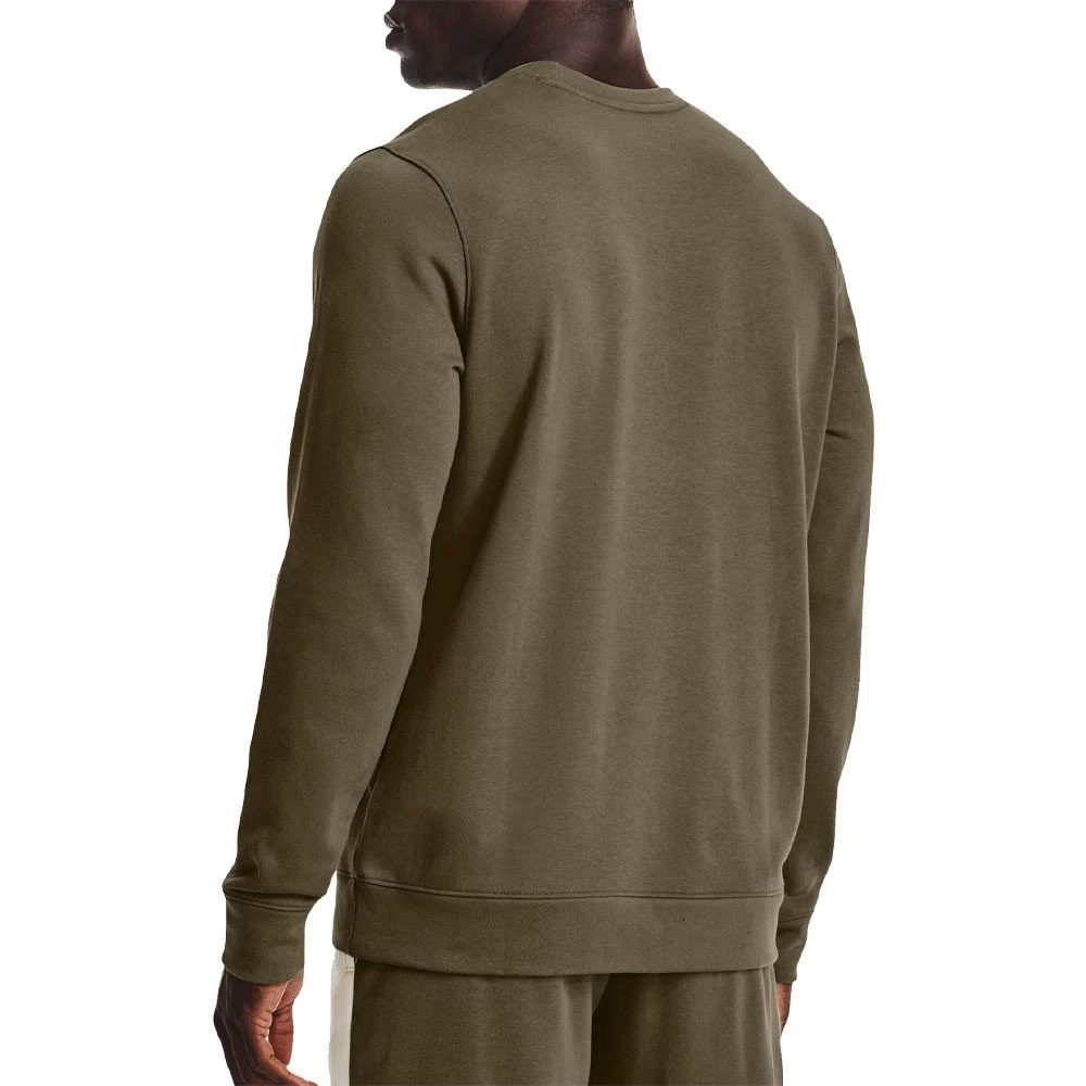 UNDER ARMOUR FELPA GIROCOLLO LOGO RIVAL TERRY Verde 6 UNDER ARMOUR FELPA GIROCOLLO LOGO RIVAL TERRY Verde - immagine 4