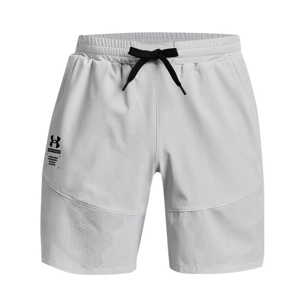 UNDER ARMOUR SHORT WOVEN UNDERPRINT Grigio 3 UNDER ARMOUR SHORT WOVEN UNDERPRINT Grigio