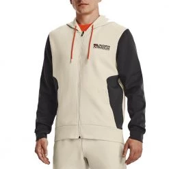 UNDER ARMOUR FELPA FULL ZIP CON CAPPUCCIO SUMMIT KNIT Beige -Offerta Economica Novità under armour 1370422 felpa full zip summit knit abbigliamento training e palestra uomo 044904901 279 3