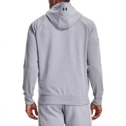 UNDER ARMOUR FELPA FULL ZIP E CAPPUCCIO PROJECT ROCK HEAVYWEIGHT Grigio -Offerta Economica Novità under armour 1370456 felpa cappuccio project rock abbigliamento training e palestra uomo 044905501 011 4