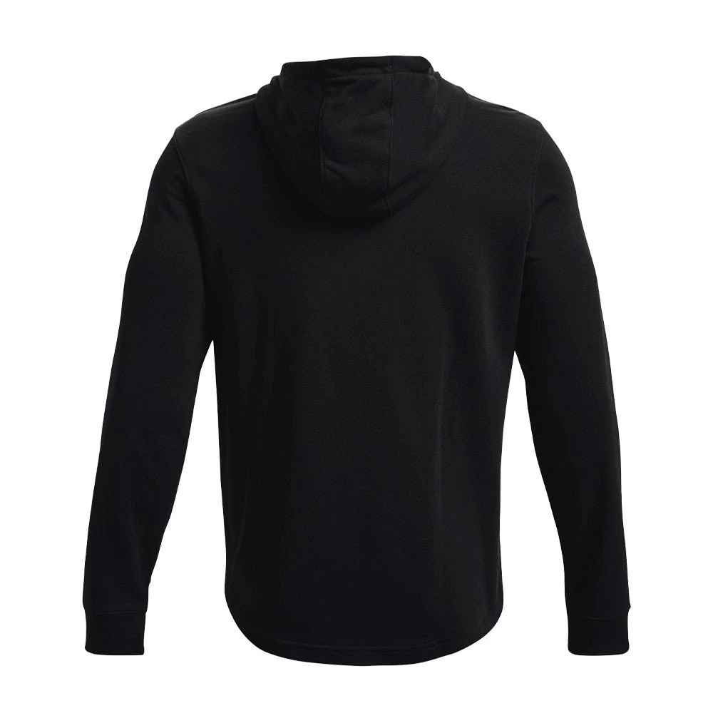 UNDER ARMOUR FELPA CON CAPPUCCIO PROJECT ROCK TERRY Nero 4 UNDER ARMOUR FELPA CON CAPPUCCIO PROJECT ROCK TERRY Nero - immagine 2
