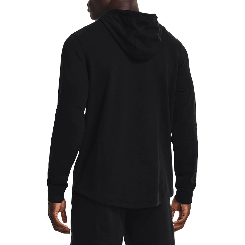 UNDER ARMOUR FELPA CON CAPPUCCIO PROJECT ROCK TERRY Nero 6 UNDER ARMOUR FELPA CON CAPPUCCIO PROJECT ROCK TERRY Nero - immagine 4