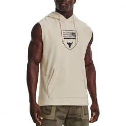 UNDER ARMOUR FELPA SMANICATA PJT ROCK Beige -Offerta Economica Novità under armour 1370462 felpa smanicata pjt rock abbigliamento training e palestra uomo 044906101 279 3