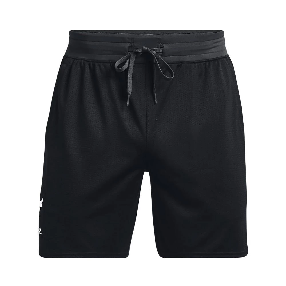UNDER ARMOUR SHORT MESH PROJECT ROCK Nero 3 UNDER ARMOUR SHORT MESH PROJECT ROCK Nero