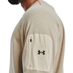 UNDER ARMOUR FELPA LEGGERA TERRAIN CREW Beige -Offerta Economica Novità under armour 1370509 felpa leggera terrain crew abbigliamento training e palestra uomo 044907201 279 5