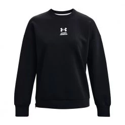 UNDER ARMOUR FELPA LEGGERA SUMMIT OVERSIZE DONNA Nero