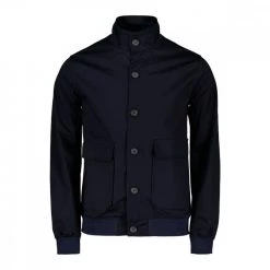 V2 BOMBER BOTTONI Blu -Offerta Economica Novità v2 bmbbt bomber bottoni giacconi uomo 045117901 bl 2