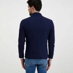 V2 GIACCA OCCHIO DI PERNICE CON POCHETTE 11 V2 GIACCA OCCHIO DI PERNICE CON POCHETTE -Offerta Economica Novità v2 gupope giacca occhio di pernice con pochette casual uomo 045118501 bl 4