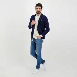 V2 GIACCA OCCHIO DI PERNICE CON POCHETTE 13 V2 GIACCA OCCHIO DI PERNICE CON POCHETTE -Offerta Economica Novità v2 gupope giacca occhio di pernice con pochette casual uomo 045118501 bl 6