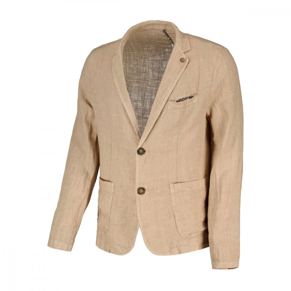 V2 GIACCA IN LINO SARTORIALE Beige 3 V2 GIACCA IN LINO SARTORIALE Beige