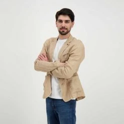 V2 GIACCA IN LINO SARTORIALE Beige 12 V2 GIACCA IN LINO SARTORIALE Beige -Offerta Economica Novità v2 gusli giacca in lino sartoriale casual uomo 045118901 sab 5