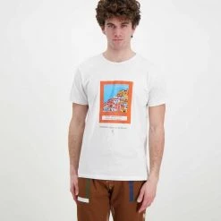 V2 T-SHIRT PORTOFINO Bianco -Offerta Economica Novità v2 tuprt t shirt portofino casual uomo 045121401 bia 2