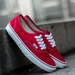 VANS AUTHENTIC Rosse Rosso -Offerta Economica Novità vans vee3red authentic rosse tutte sneaker uomo 023626101 red 6