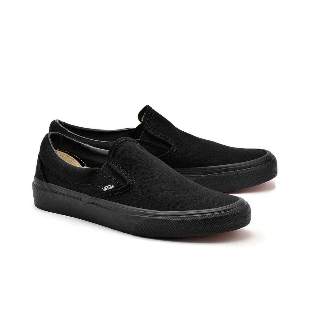 VANS CLASSIC SLIP-ON TOTAL BLACK Nero 5 VANS CLASSIC SLIP-ON TOTAL BLACK Nero - immagine 3