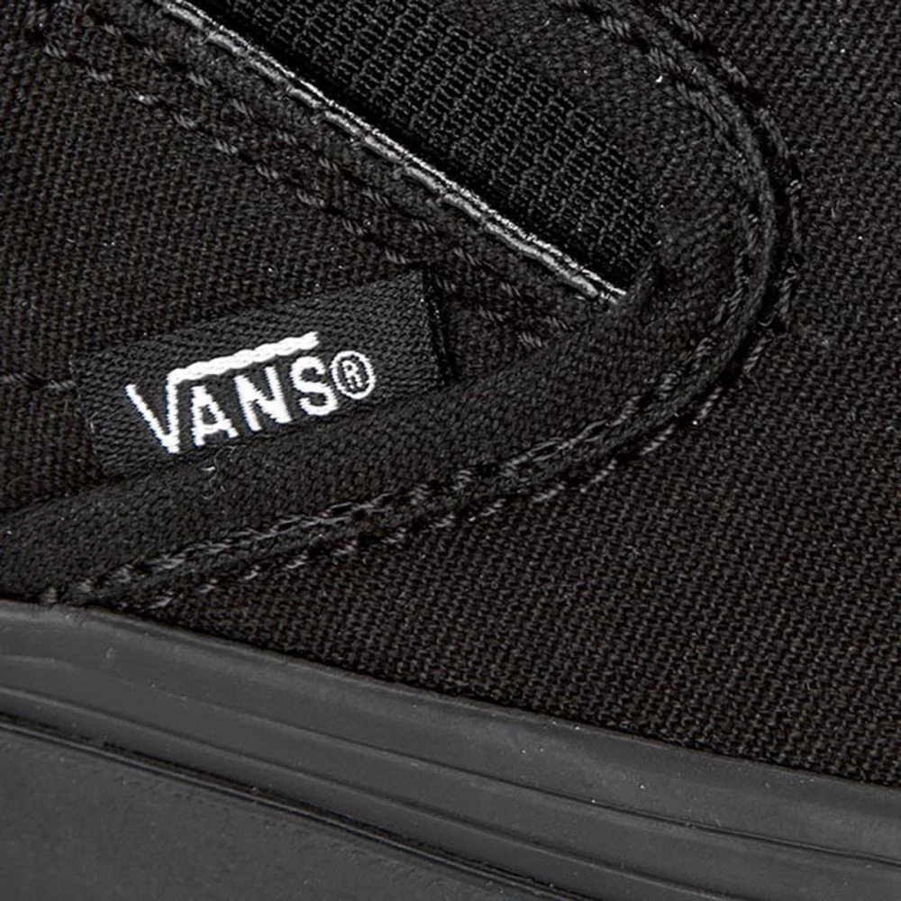 VANS CLASSIC SLIP-ON TOTAL BLACK Nero 8 VANS CLASSIC SLIP-ON TOTAL BLACK Nero - immagine 6