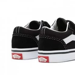 VANS OLD SKOOL VELCRO BABY Nero 11 VANS OLD SKOOL VELCRO BABY Nero -Offerta Economica Novità vans vn000d3yblk old skool velcro baby tutte sneaker baby 037978001 blk 4