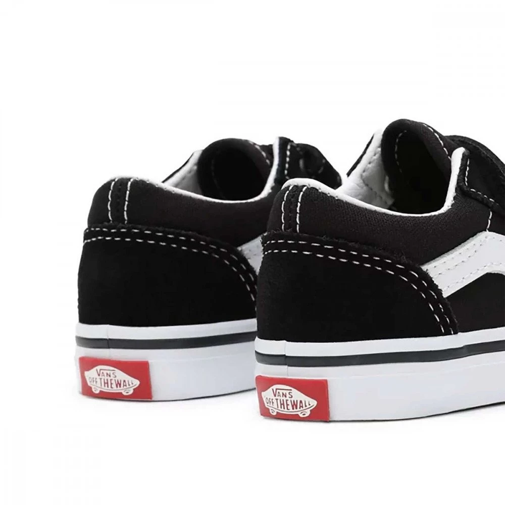 VANS OLD SKOOL VELCRO BABY Nero 6 VANS OLD SKOOL VELCRO BABY Nero - immagine 4