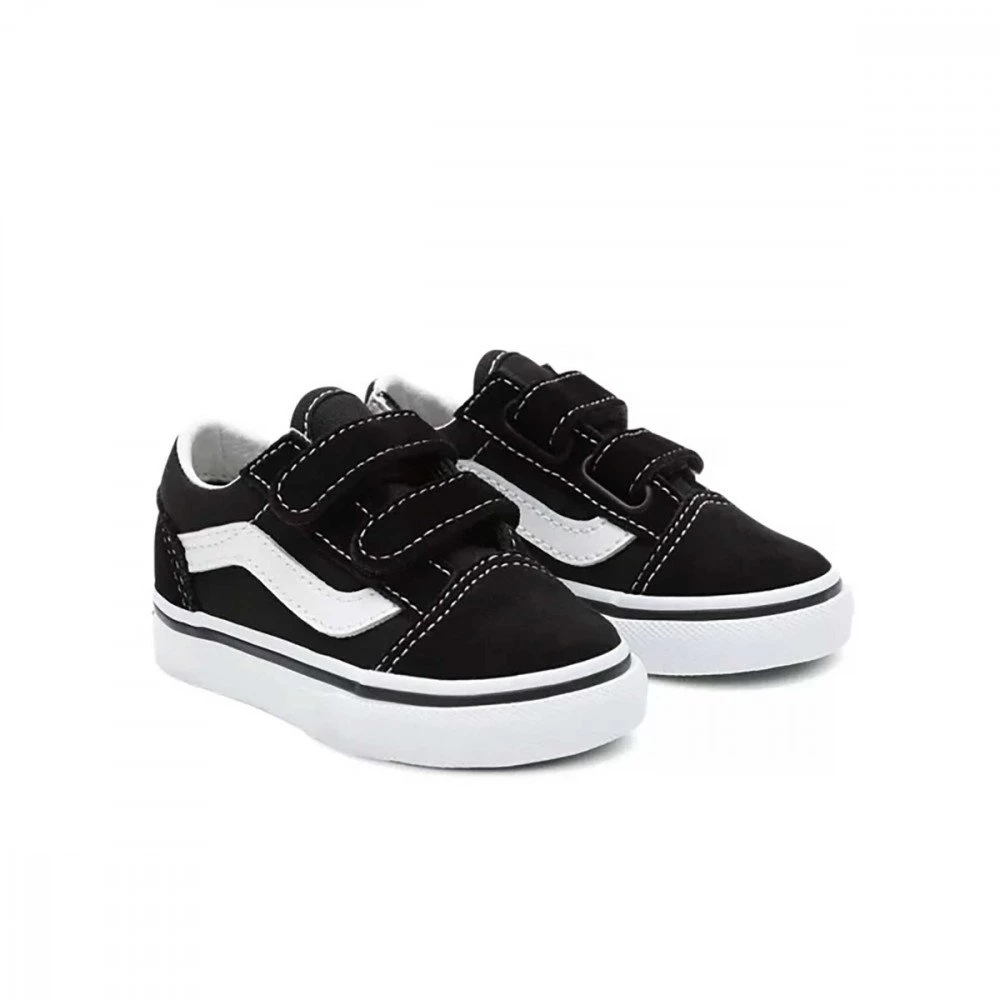 VANS OLD SKOOL VELCRO BABY Nero 7 VANS OLD SKOOL VELCRO BABY Nero - immagine 5